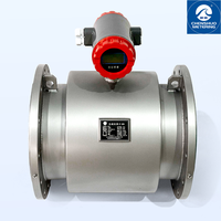 Medidor de Flujo Electromagnético Multifuncional con Precisión de +/-0.5%, Acero al Carbono, Interfaz RS485, Automatización Industrial, Personalizable OEM
