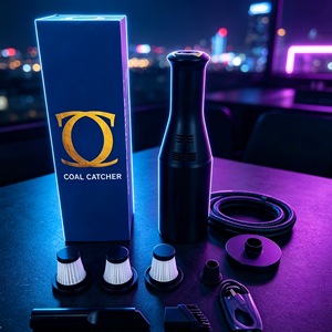 Nueva Máquina de Hookah Moderna 3 en 1 |   Absorbedor de Humo para Hookah, Recolector de Carbón y Aspirador de Polvo, Dispositivo Todo en Uno - Product Image 4