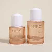 Flacon compte-gouttes en verre personnalisé en usine de 30ml/50ml pour huile essentielle crème de soin des cheveux sérum d'huile joint de goutte pour les yeux avec surface peinte