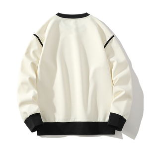 Pull tendance pour homme, col rond, automne 2025, nouvelle collection printemps, décontracté, ample, manches longues, populaire, respirant, confortable, cool et tendance - Product Image 2