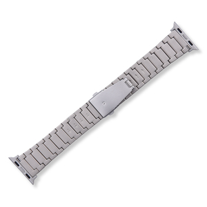 Correa de reloj inteligente JAETIUM de titanio, repuesto para Apple Watch, resistente al agua, con cierre plegable, pulsera de acero inoxidable - Product Image 2