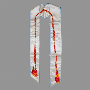 Polyester Graduation Honor Durable Twisted Cord Tassel <b>Fringe</b> Curtain Decorative <b>Top</b> Quality Solid Color Garment Home Textile - Product Image 1