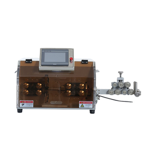เครื่องปอกและตัดสายไฟอิเล็กทรอนิกส์ สายสี่เหลี่ยม 16 เครื่องแถบกลาง - Product Image 1