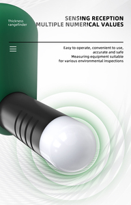 Détecteur d'air intégré 4 en 1 BSIDE GX1, testeur complet, avec fonctions de test pondéré A, B et C, et mesure du niveau sonore - Vert - Product Image 1