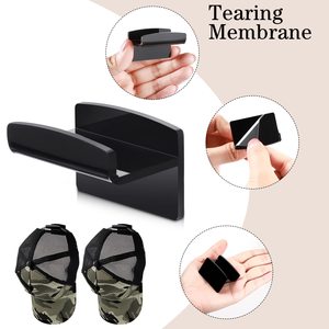 Şeffaf Akrilik Su Geçirmez Beyzbol Şapkası Rafı Takı Saklama Düzenleyici Sergi Standı Oturma Odası Yatak Odası İçin - Product Image 3
