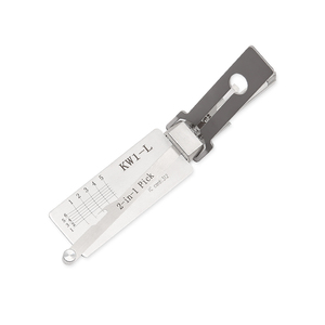 Genuine <strong>LISHI</strong> 2in1 <strong>KW1</strong>-L 5 Pin Kwikset- Keyway Tool Lock Pick Decoder Tool Locksmith Supplies - Product Image 3