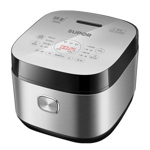 Supor Cuiseur à riz 5L avec boîtier en acier inoxydable, revêtement en alliage d'aluminium, contrôle intelligent par micro-ordinateur, modèle électrique multifonctionnel - Product Image 2