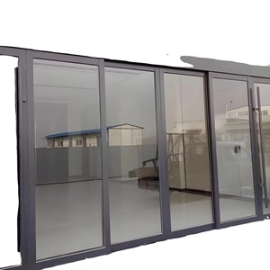 Outus giá bán buôn Slim cửa trượt tự động nhôm hồ sơ nhôm cửa sổ và cửa ra vào Slim hẹp cửa trượt - Product Image 6