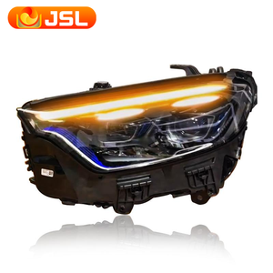 Para mercedes-benz <span class=keywords><strong>GLC</strong></span> LED faros 2023-2025 C254 X254 faros de gama alta <span class=keywords><strong>GLC</strong></span> señal de giro haz alto Angel Eye proyector lente - Product Image 4