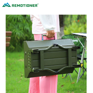 Barbacoa portátil plegable, parrilla de carbón, estufa de acampada al aire libre, mesa de barbacoa coreana, venta al por mayor - Product Image 5