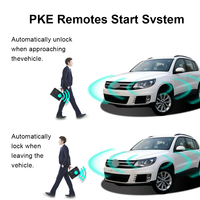 Kit de démarrage à distance OVI facile à installer, entrée sans clé intelligente, démarrage par bouton-poussoir, antivol, ouverture du coffre, alarme pour Volkswagen Golf 7 2011-2017
