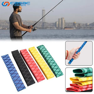 Canne à pêche antidérapante à bas <span class=keywords><strong>prix</strong></span> manchon de <span class=keywords><strong>poignée</strong></span> thermorétractable poignées de canne à pêche antidérapantes Tube antidérapant couverture Durable - Product Image 1