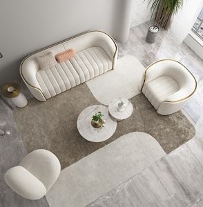 Foshan Amigos Furnitures Canapé moderne de style européen en forme de <span class=keywords><strong>L</strong></span> pour le salon - Product Image 3