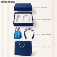 Coffret Cadeau Tasse Isotherme en Titane avec Batterie Externe et Logo Personnalisé pour Cadeaux d'Entreprise de Fin d'Année et Fêtes Clients