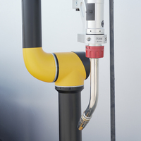 Nuevo Robot Colaborativo IIMT de 6 Ejes, Fácil Programación, Totalmente Automático, Brazo Robótico de Acero Inoxidable con Capacidad de Carga de 5 kg para Soldadura