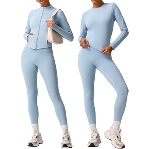 Nuevos Leggings Deportivos Térmicos de Cintura Alta, Transpirables, de Secado Rápido, con Efecto Levanta Glúteos, para Gimnasio, Entrenamiento, Running, Yoga y Fitness para Mujer - Product Image 1