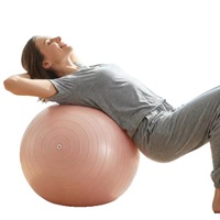 Ballon d'exercice gonflable anti-éclatement pour soulager les douleurs dorsales, ballon en PVC antidérapant pour la physiothérapie, entraînement à domicile, vente en gros