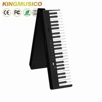 88 Keys Folding Digital Piano Portable Lightweight Electronic Keyboard Standard Keyboard Instrument for Beginner Wholesale