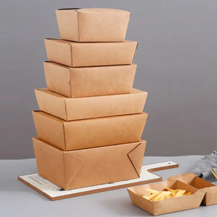 Caixa de embalagem ambiental personalizada, método da caixa de frango frango