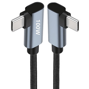 Cavo <span class=keywords><strong>Dati</strong></span> PD100W a Ricarica Rapida 20V3A Doppio TYPE-C E-Marker per Telefoni e Laptop, 480 Conduttori in Rame PVC per Uso Industriale - Product Image 3