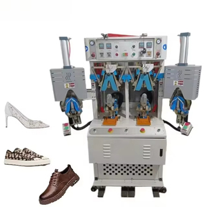 FS Hızlı Baskı Kalıcı Şekillendirme Ayakkabı Yapma Makinesi, Sıcak/Soğuk Arka Kısım Kalıplama için Motorlu 380V - Product Image 1