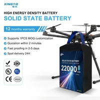 Prix de gros XINGTO 12s 22000mah 44.4v 10c Batterie Lipo intelligente avec connecteur As150u XT90 pour drone industriel UAV
