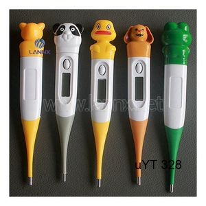 LANNX-termómetro Digital para bebés, uYT 328 OEM, precio bonito, con dibujos animados, axila, resistente al agua, punta Flexible - Product Image 6