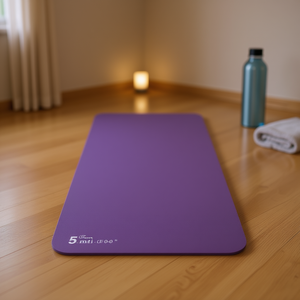 Tapete de Yoga Hodiax de 6.5mm, Antidesgarro, Antideslizante, Rectangular, para Fitness, Pilates, con Bolsa de Transporte - Product Image 2