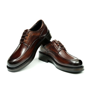 Chaussures Oxford pour hommes, luxueuses et sur mesure. Chaussures habillées professionnelles en cuir véritable 2026, à bout pointu, respirantes, antidérapantes et légères - Product Image 5