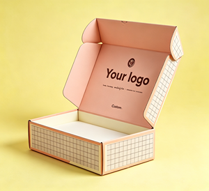 Cajas de Embalaje Cosmético Ecológicas Personalizadas, Cajas Rígidas para Envíos con Asa, Cartón Corrugado al por Mayor - Product Image 1