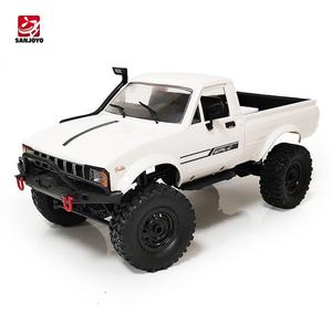 รถบรรทุกออฟโรดบังคับวิทยุ WPL รุ่นอัพเกรด C24-1 RTR ขนาด 1:16 รถบั๊กกี้ RC ขับเคลื่อน 4 ล้อ สำหรับเด็ก ขายส่ง - Product Image 1