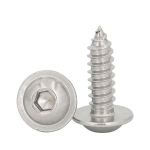 M3 M4 M5 M6 M8 Stainless Steel 304 Allen Hex <b>Socket</b> Pan Button Flange Head Wood <b>Screws</b> - Product Image 2