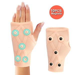 Nueva muñequera, guantes de tubo de mano de muñeca magnética de gel, férula de manga de compresión de muñeca para alivio del dolor de articulación de mano torcida - Product Image 1