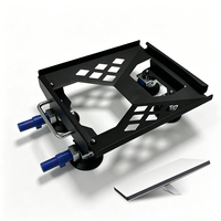 Kit de montage Starlink Mini ultra-résistant en métal à profil bas avec 4 ventouses pour toit, support sans perçage pour voiture, camping-car, fourgonnette, toit ouvrant
