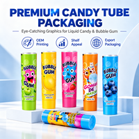 Tubes en aluminium et plastique de qualité alimentaire imprimés sur mesure avec bouchon à vis et finition UV 12,7-35 mm pour l'emballage de confiture