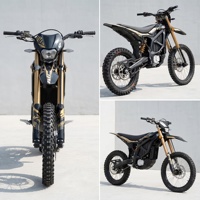 Nueva Surron Ultra Bee Edición Negra 2026, Motocicleta Eléctrica Todoterreno de 24.5KW 74V60Ah, Alta Potencia, Largo Alcance, Suspensión Completa, Doble Corona