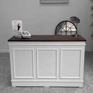 Mostrador de Recepción de Lujo para Salón de Belleza, el Más Vendido de Yicheng Beauty, Moderno Mostrador de Recepción para Salón de Belleza - Product Image 4