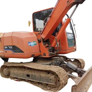 Precio barato de fábrica Original usado DOOSAN DH70 Excavadora hidráulica diesel con excelentes condiciones de trabajo Alto rendimiento - Product Image 1