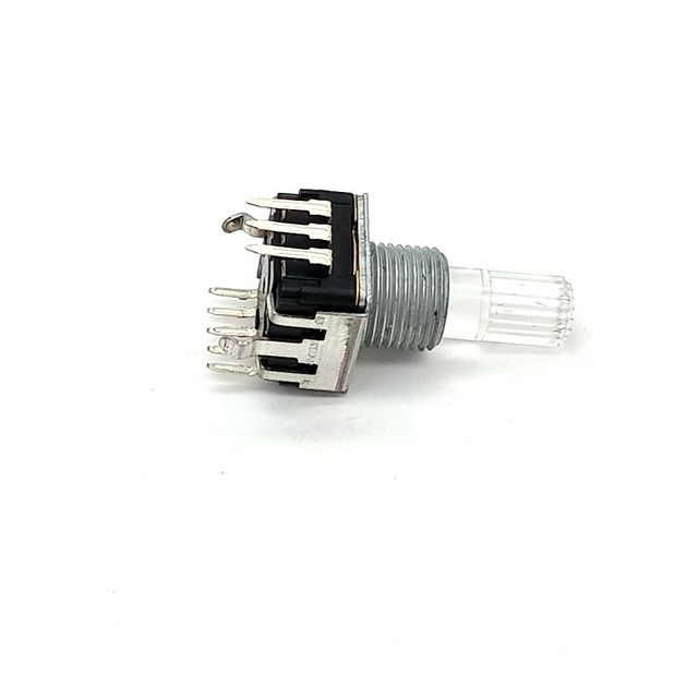 Factory Price 12mm Ec12 12 24 Position Incremental Push Rotary Encoder with LED Switch