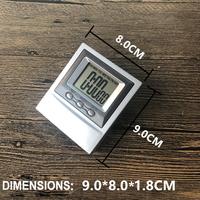 Jam Digital Elektronik Hadiah Murah Jam Promosi Jam Hadiah dengan LOGO Kustom Layar Besar LCD 228