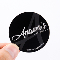 Autocollants Personnalisés Logo en Vinyle Imperméable Durables pour Emballages de Marque, Résistants aux Déchirures et aux UV