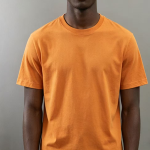 Camiseta de Hombre 100% Algodón con Logotipo OEM al por Mayor, Personalizada con Impresión, Tejido de Alta Calidad, Estilo Casual Urbano, Larga, 250 Gramos - Product Image 3