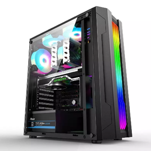 Ensemble PC de jeu complet personnalisé AM4 R5 5600/RX 580 8G avec carte mère DDR4 RGB/B450 pour la vente en gros de PC de bureau B450 pour la construction de configurations de jeu R5 5600 - Product Image 6