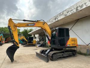 Pelleteuse sur chenilles SANY SY95C d'occasion en bon état SY75C SY135C SY155C Pelleteuse de haute qualité Le plus grand fournisseur à Shanghai - Product Image 2