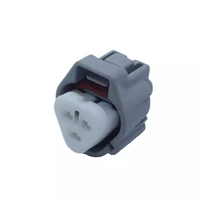 Connecteur électrique étanche pour voiture à 3 broches 6189-0179, boîtier femelle, connecteur de câble pour compresseur de climatisation, douille de phare, kit de prise gris