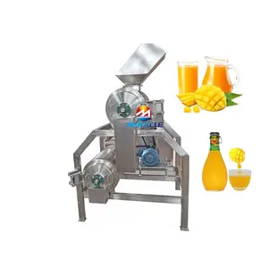 Mango peeler core remover machine mango crusher machine mango jam making machine