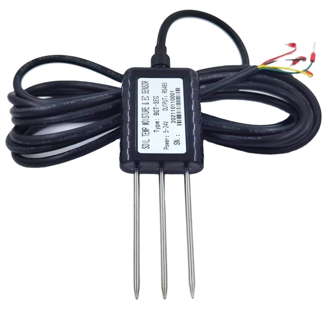 OEM Compact Soil Temperature & Moisture Sensor for Smart Agriculture High Precision Monitoring Durable Waterproof Probe