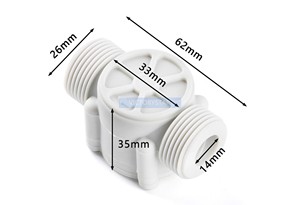 Split <strong>Flow</strong> Meter <strong>Sensor</strong> Automatic <strong>Water</strong> Vending machine <strong>flow</strong> meter Hall <strong>sensor</strong> S403 temper - Product Image 3