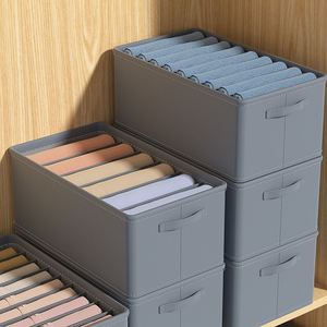 Custom Logo Wardrobe Organizer <b>Clothes</b> Underwear Drawer Organizer <b>Clothes</b> Storage <b>Box</b> Closet Jeans T-shirt Wardrobe Organizer - Product Image 3