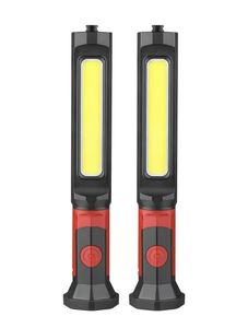 Lampada da Lavoro Portatile COB <span class=keywords><strong>2</strong></span> in 1 Super Luminosa, Luce d'Ispezione Magnetica per Riparazione Auto a 360° °    Rotazione per Soccorso d'Emergenza - Product Image 1